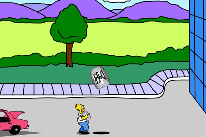 play the simpsons online free